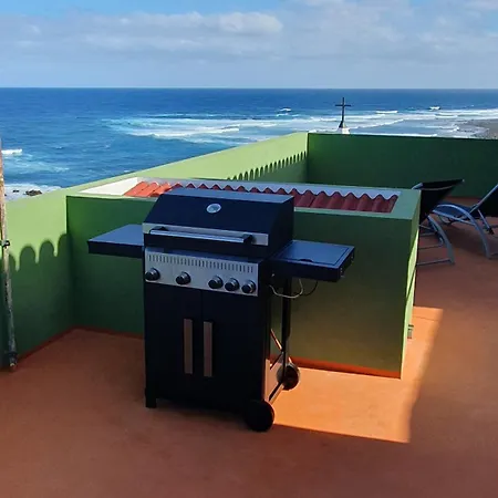 Al Lado Del Mar - Terraza Y Azotea - Barbacoa - 3 Y 2 Banos - Wifi Caleta de Interián